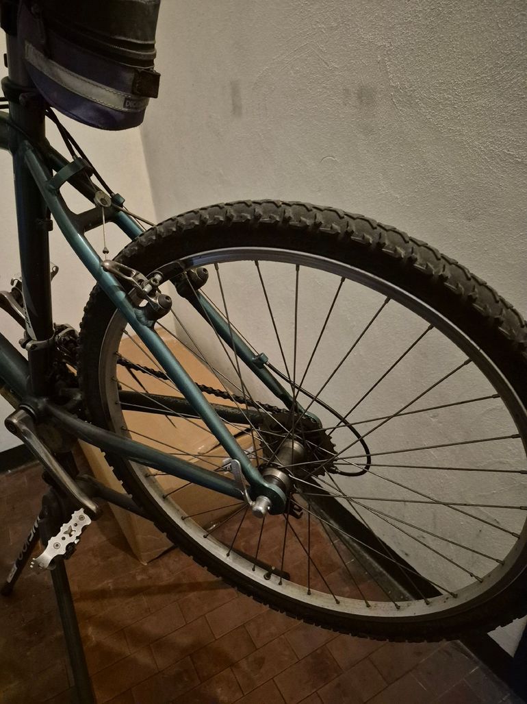 Used Francesco Moser Custom Other Shimano 1995 Mountainbike, Green — image 4 of 4
