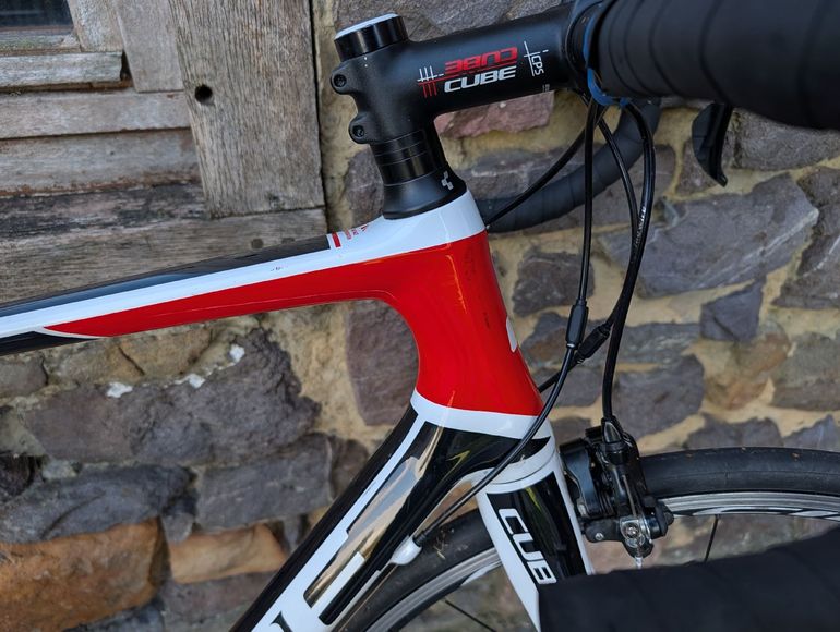 Gebrauchtes CUBE Agree Shimano 105 2010 Road & Gravel, Weiß — Bild 3 von 3
