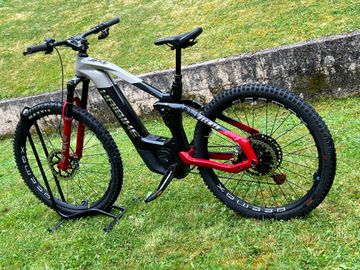 Used Haibike AllMtn CF SE 2022 2022 Mountainbike, Light Gray, 29 — image 3 of 10