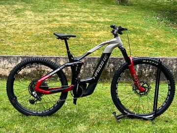 Used Haibike AllMtn CF SE 2022 2022 Mountainbike, Light Gray, 29 — image 1 of 10