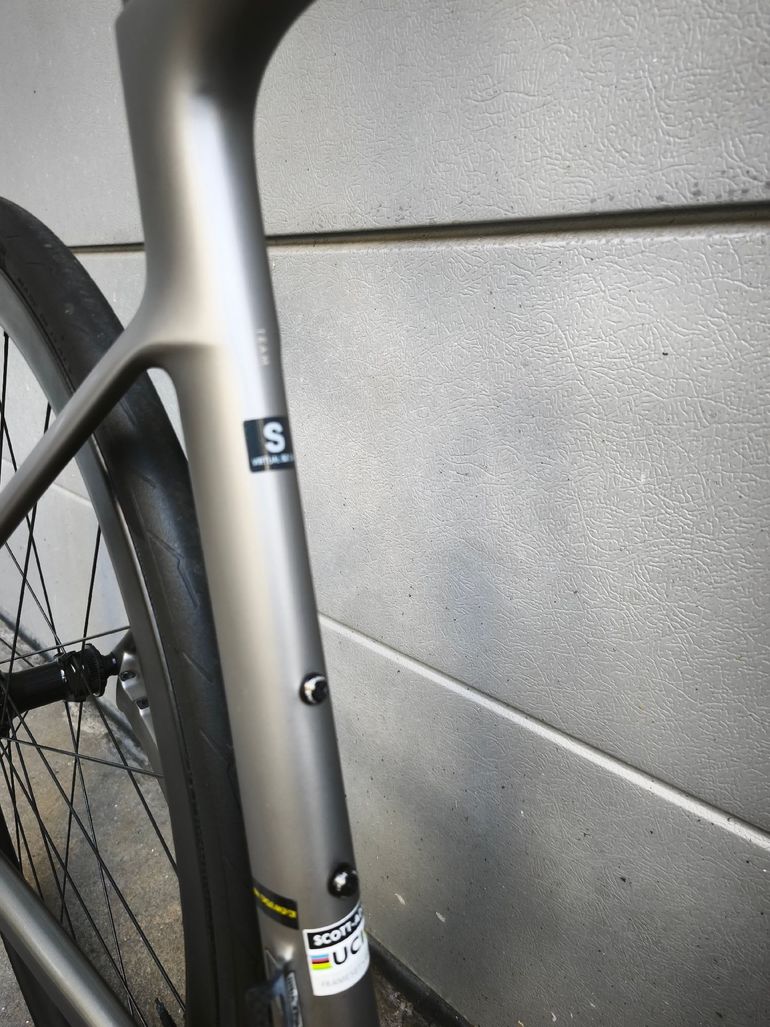 Used Scott Addict RC Team 2026 Frameset 2026 Road & Gravel, Light Gray — image 7 of 10
