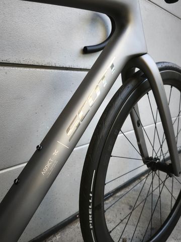 Used Scott Addict RC Team 2026 Frameset 2026 Road & Gravel, Light Gray — image 3 of 10