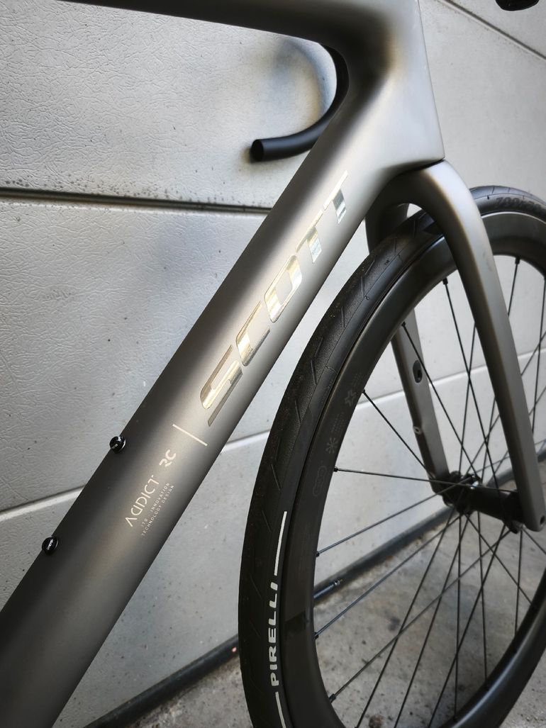 Used Scott Addict RC Team 2026 Frameset 2026 Road & Gravel, Light Gray — image 3 of 10