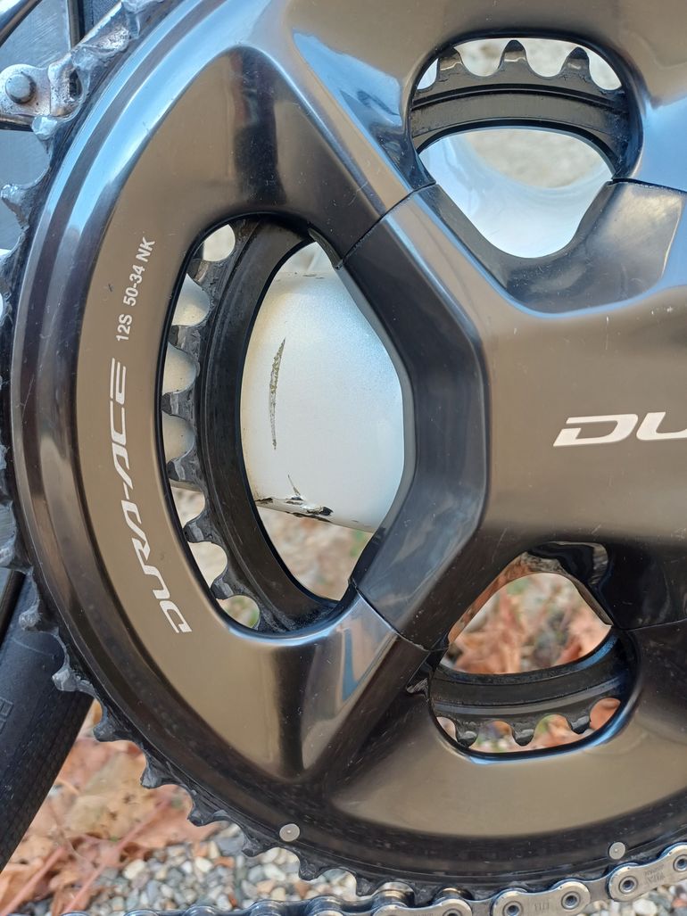 Used Origine Axxome Shimano Dura Ace Di2 2021 Road & Gravel, White — image 3 of 4