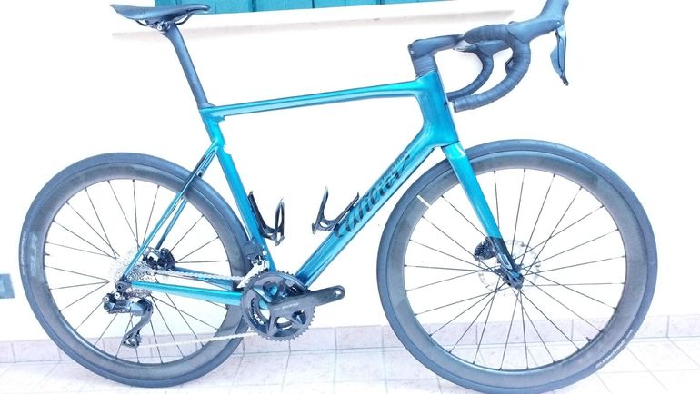 Used Wilier 0 Shimano 105 Di2 2023 Road & Gravel, Blue — image 4 of 21