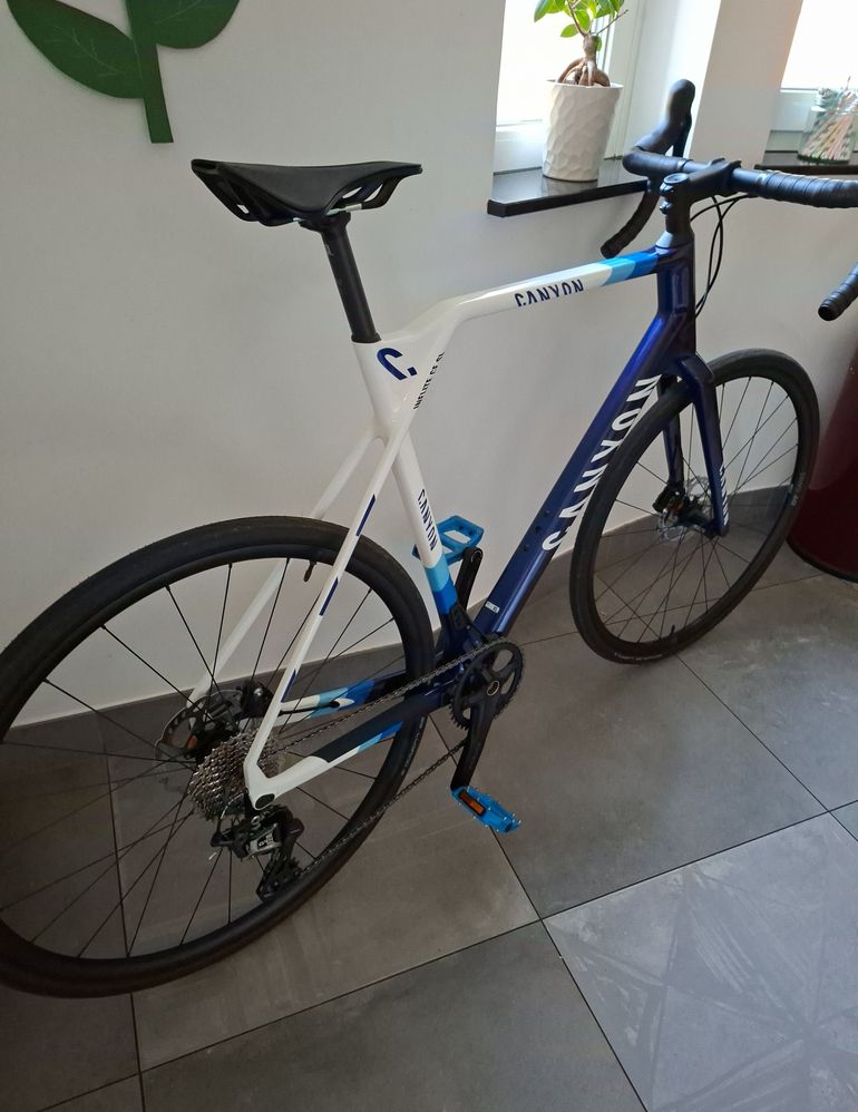 CANYON CF SL 6 XL CF SL 6 2026 Road & Gravel usato, Blu — immagine 3 di 7
