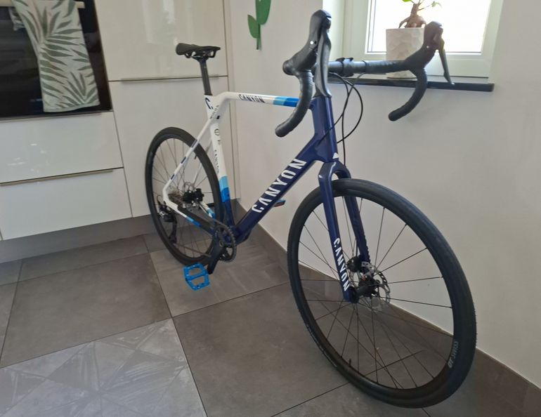 CANYON CF SL 6 XL CF SL 6 2026 Road & Gravel usato, Blu — immagine 4 di 7