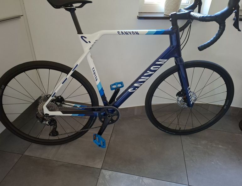 CANYON CF SL 6 XL CF SL 6 2026 Road & Gravel usato, Blu — immagine 7 di 7