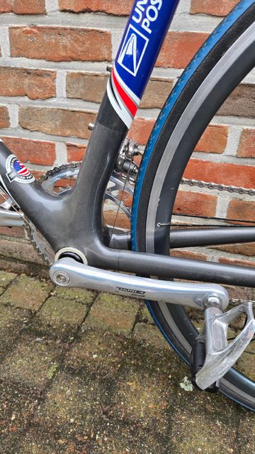 Używany Trek US Postal livery - OCLV 120 - Campagnolo Chorus 10 speed 2001 Road & Gravel — zdjęcie 15 z 24