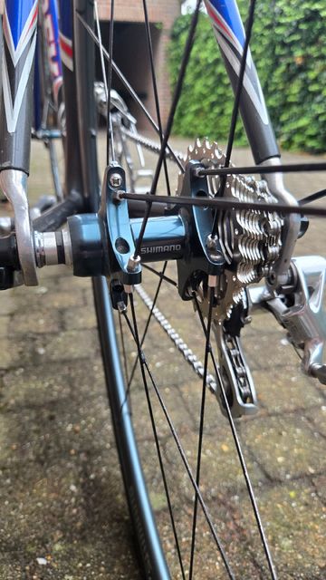 Używany Trek US Postal livery - OCLV 120 - Campagnolo Chorus 10 speed 2001 Road & Gravel — zdjęcie 8 z 24