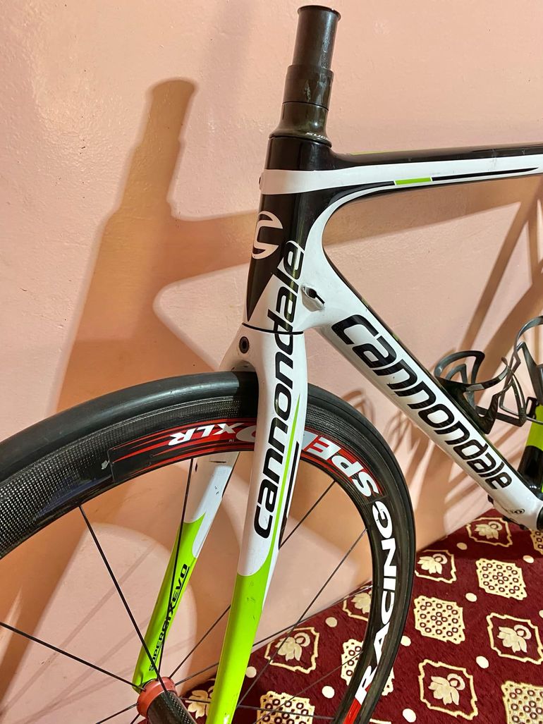 Used Cannondale SuperSix EVO Frameset 2015 Road & Gravel, White — image 5 of 11