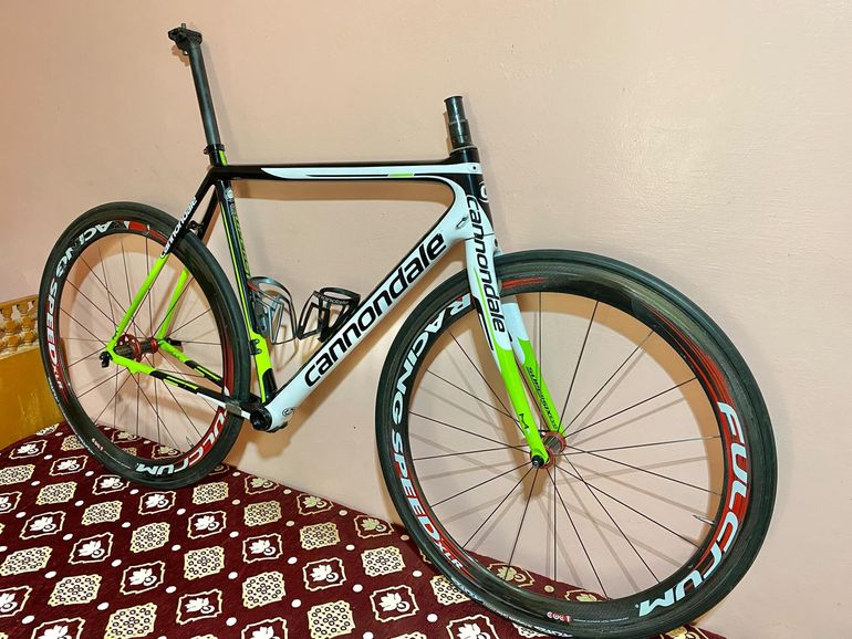 Used Cannondale SuperSix EVO Frameset 2015 Road & Gravel, White — image 4 of 11