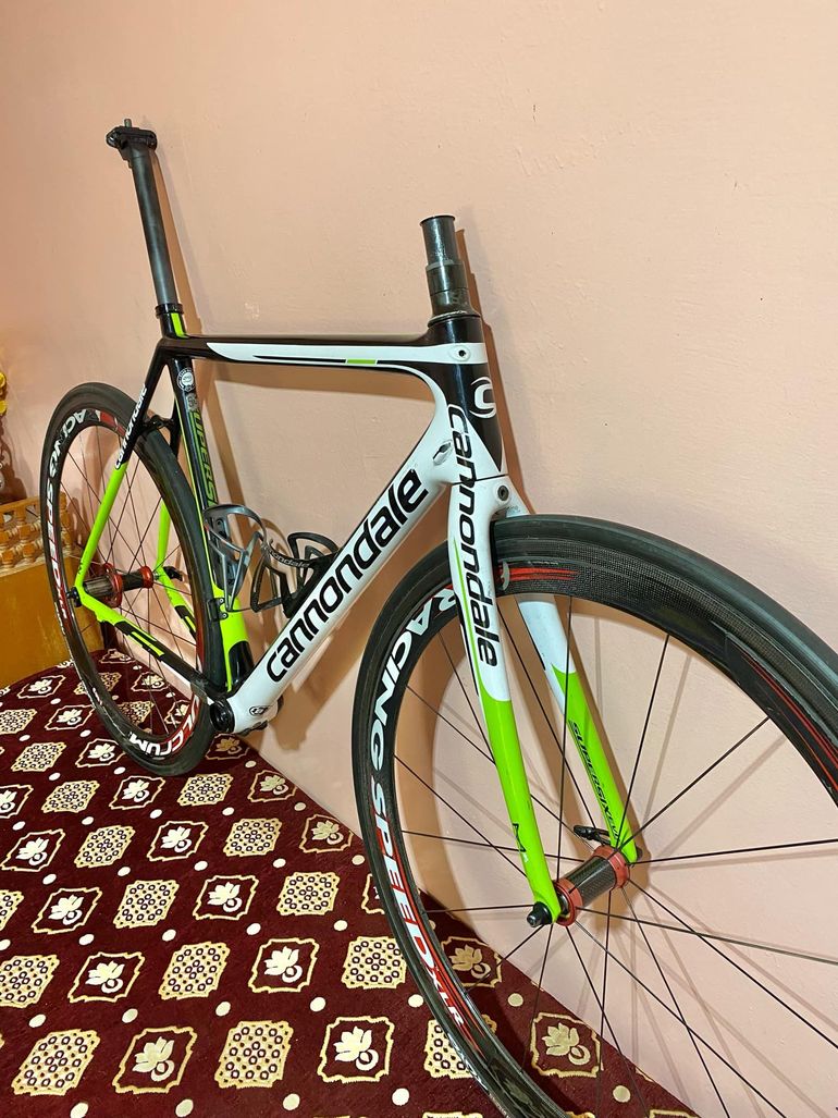 Used Cannondale SuperSix EVO Frameset 2015 Road & Gravel, White — image 10 of 11