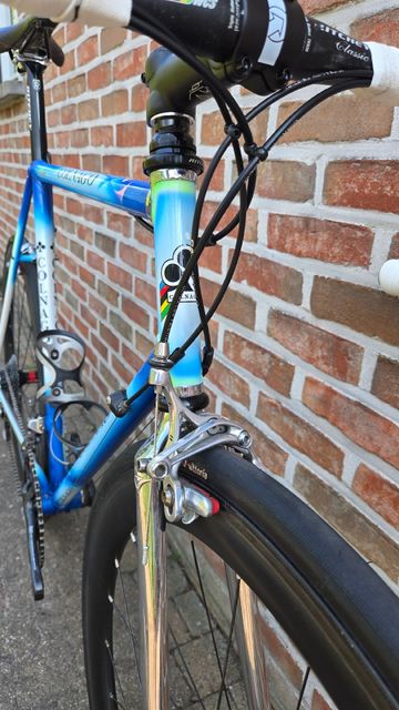 Used Colnago Neo-retro Campagnolo Chorus 1999 Road & Gravel, Blue — image 4 of 14