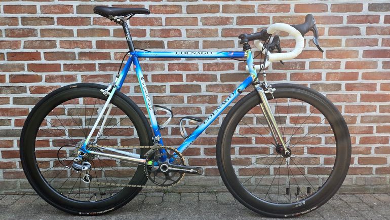 Used Colnago Neo-retro Campagnolo Chorus 1999 Road & Gravel, Blue — image 1 of 14