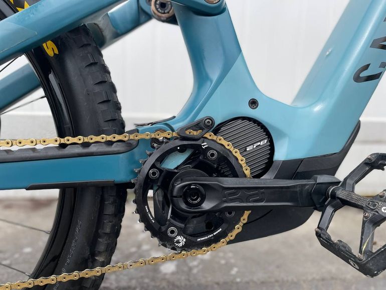 Used Canyon Spectral:ON CF 9 2023 2023 Mountainbike, Blue, 29, 27.5 — image 5 of 11