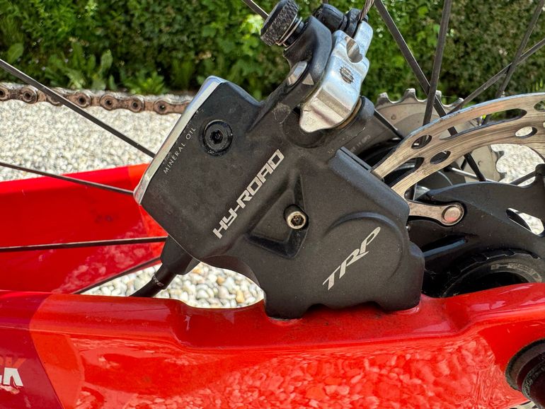 Used Diamondback Andean SRAM Red eTap triatlon 2019 Road & Gravel, Red — image 4 of 12