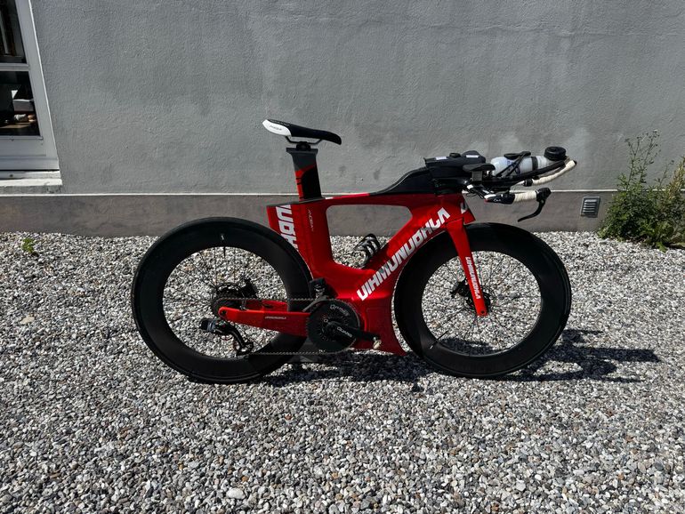 Used Diamondback Andean SRAM Red eTap triatlon 2019 Road & Gravel, Red — image 5 of 12