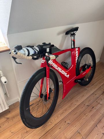 Used Diamondback Andean SRAM Red eTap triatlon 2019 Road & Gravel, Red — image 12 of 12