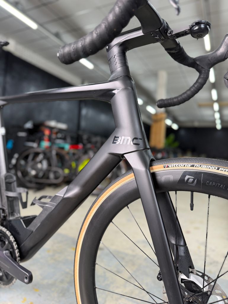 Used BMC Timemachine ROAD 01 THREE 2021 2021 Road & Gravel, Black — image 6 of 24