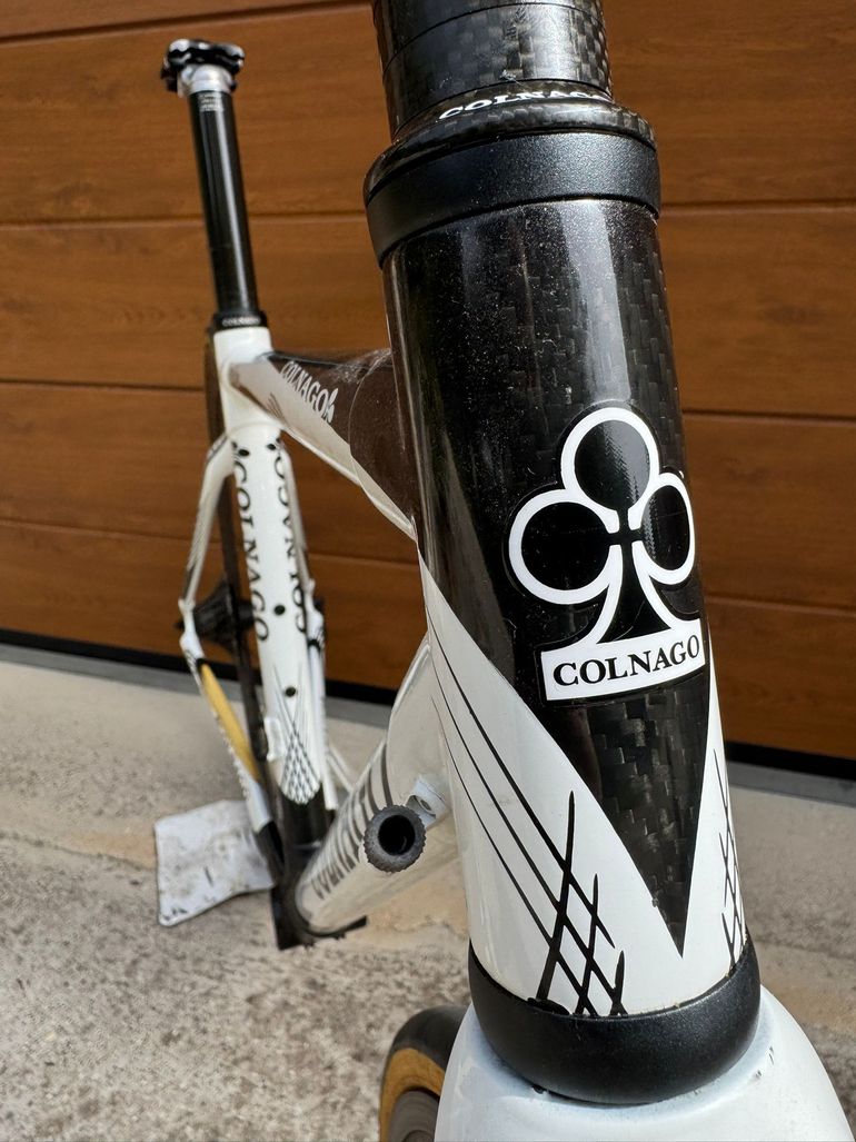 Used Colnago Extreme Frameset 2008 2008 Road & Gravel, White — image 13 of 41