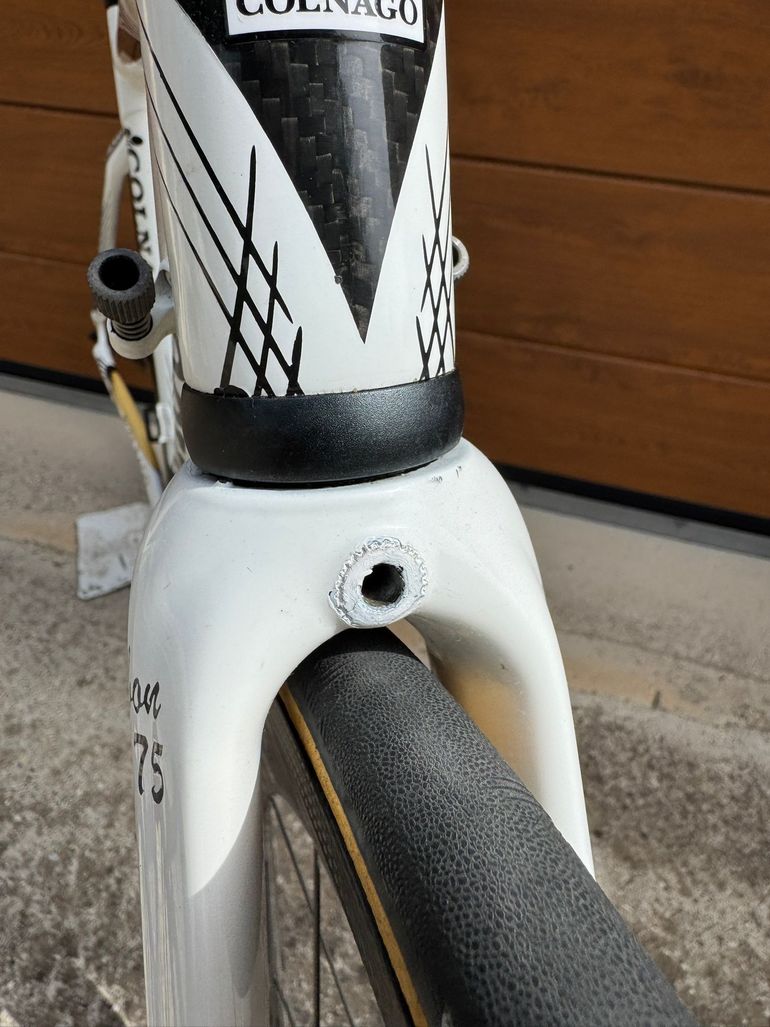 Used Colnago Extreme Frameset 2008 2008 Road & Gravel, White — image 12 of 41