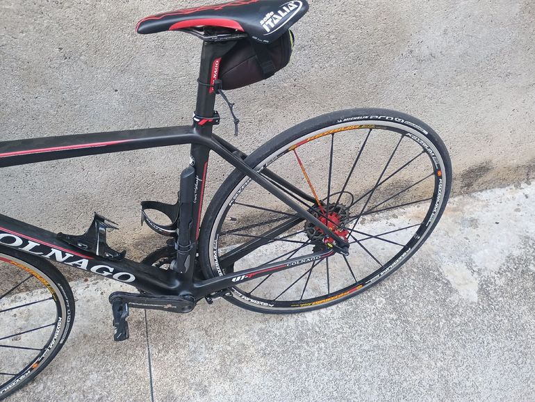 Used Colnago Custom Campagnolo Record 2016 Road & Gravel, Black — image 4 of 6