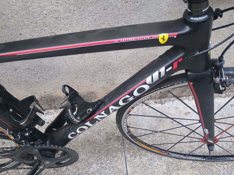 Used Colnago Custom Campagnolo Record 2016 Road & Gravel, Black — image 3 of 6