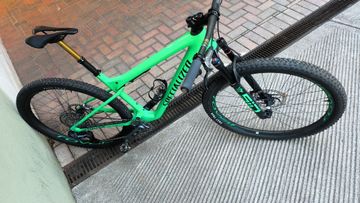 Used Specialized Epic World Cup Expert 2024 Frameset 2024 Mountainbike, Green, 29 — image 2 of 5