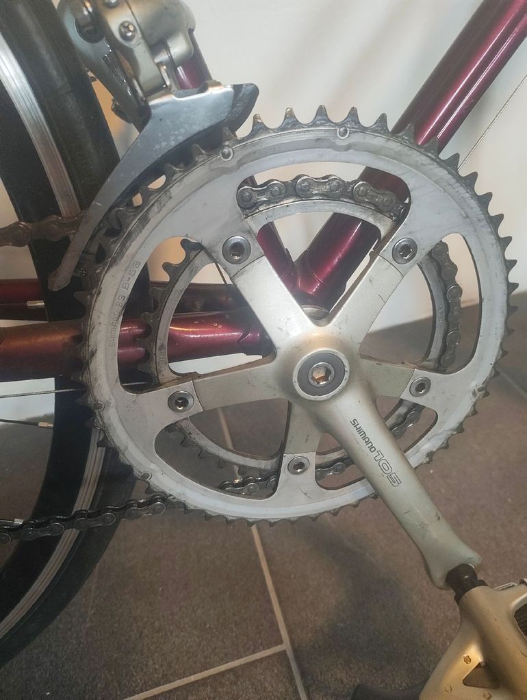 Gebrauchtes Titan Custom Shimano 105 2000 Road & Gravel, Violett — Bild 5 von 5