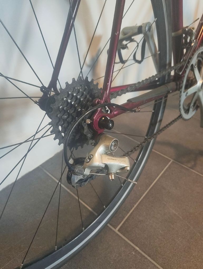Gebrauchtes Titan Custom Shimano 105 2000 Road & Gravel, Violett — Bild 3 von 5