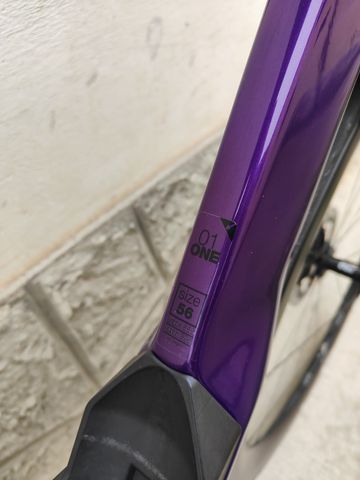 Used BMC Timemachine 01 ROAD ONE 2022 2022 Road & Gravel, Purple — image 5 of 6