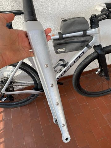 Used Yoeleo G21 frameset 2024 Road & Gravel, Light Gray — image 19 of 23