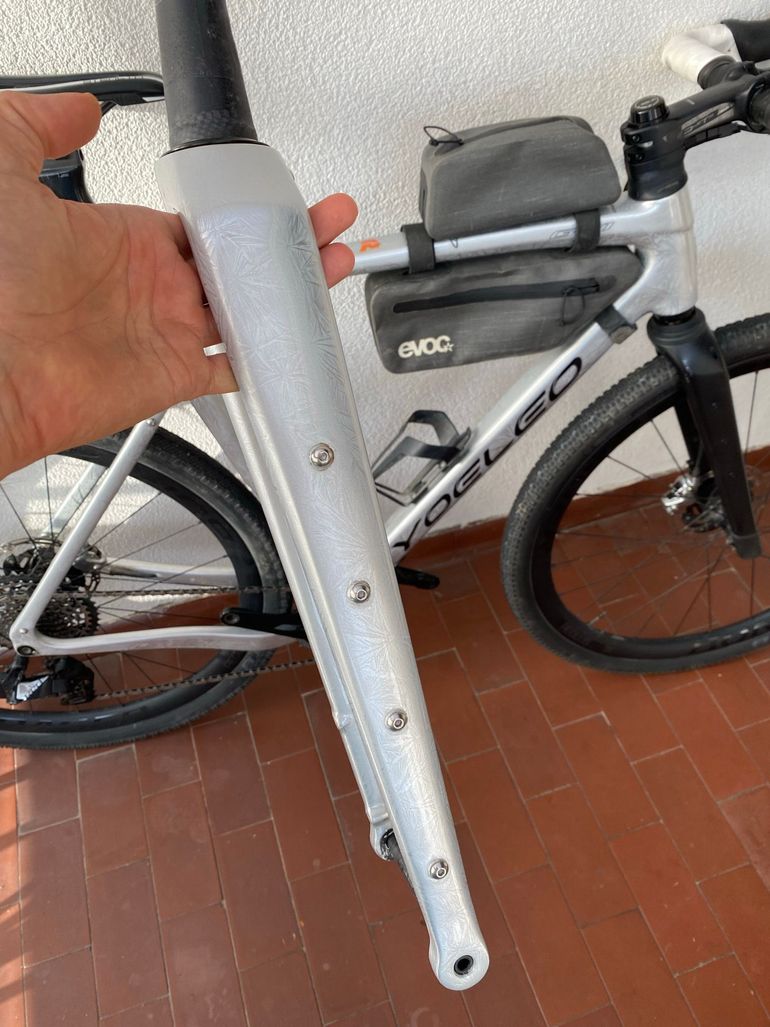 Used Yoeleo G21 frameset 2024 Road & Gravel, Light Gray — image 19 of 23