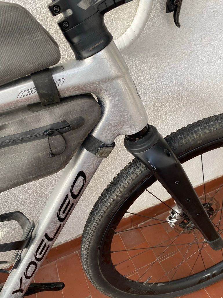 Used Yoeleo G21 frameset 2024 Road & Gravel, Light Gray — image 14 of 23