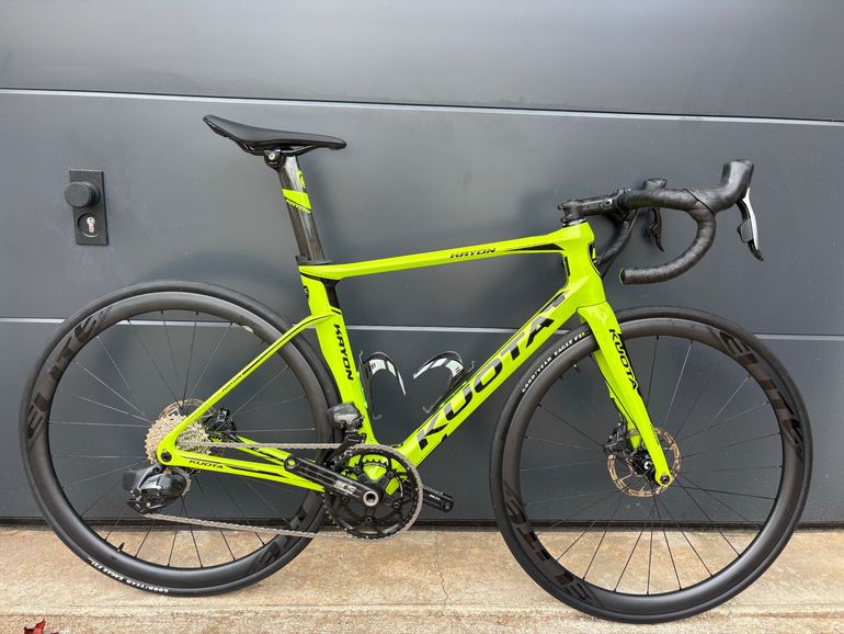 Used Kuota Kryon SRAM Force eTap AXS 2023 Road & Gravel, Green — image 2 of 8