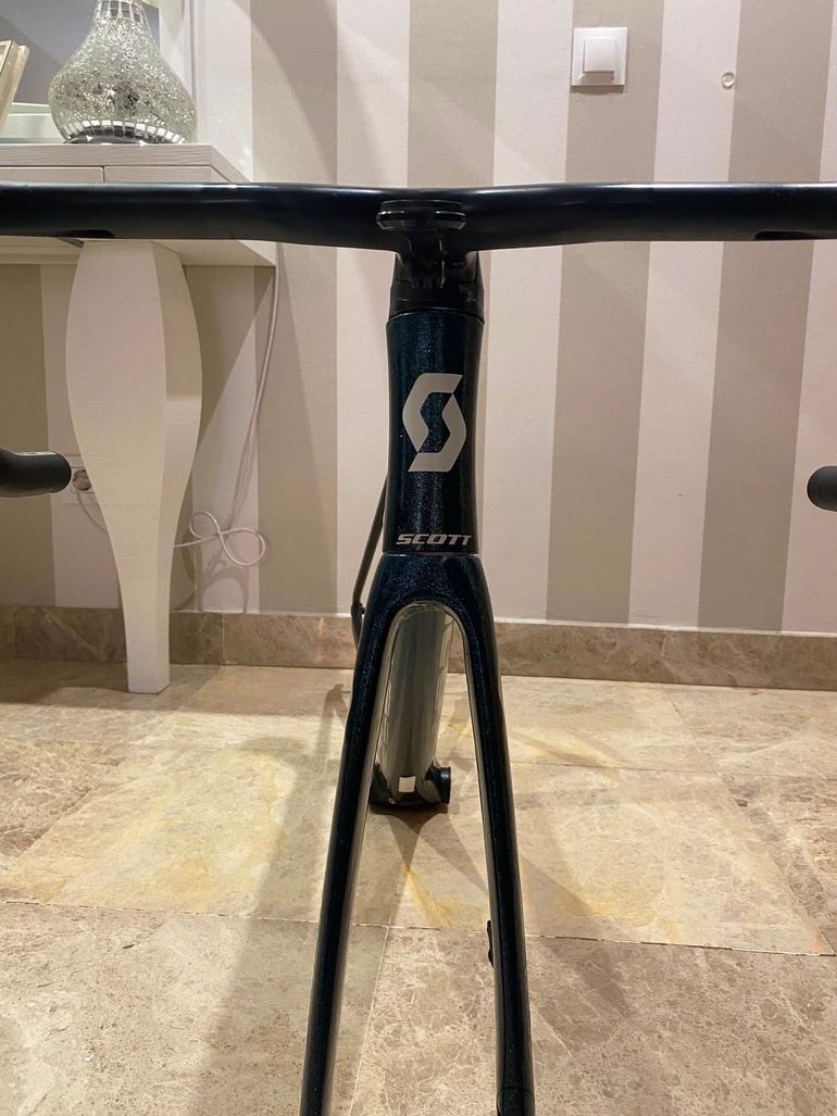 Used Scott Addict RC Pro 2022 Frameset 2022 Road & Gravel, Blue — image 3 of 10