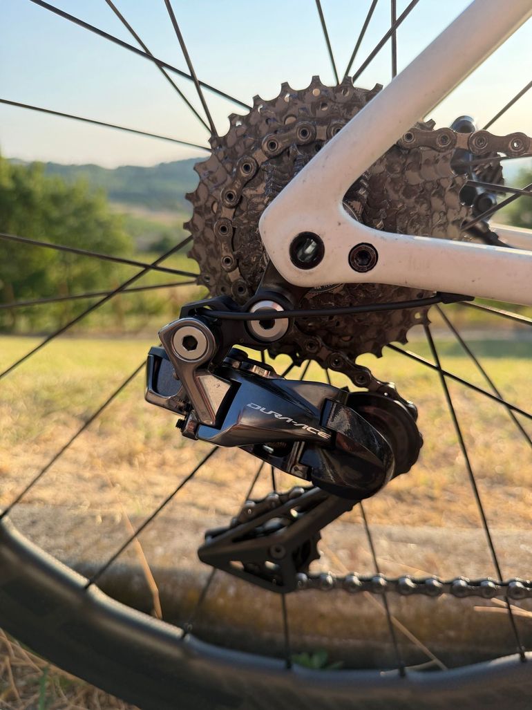 Specialized Tarmac Shimano Dura Ace 2024 Road & Gravel usato, Bianco — immagine 7 di 8