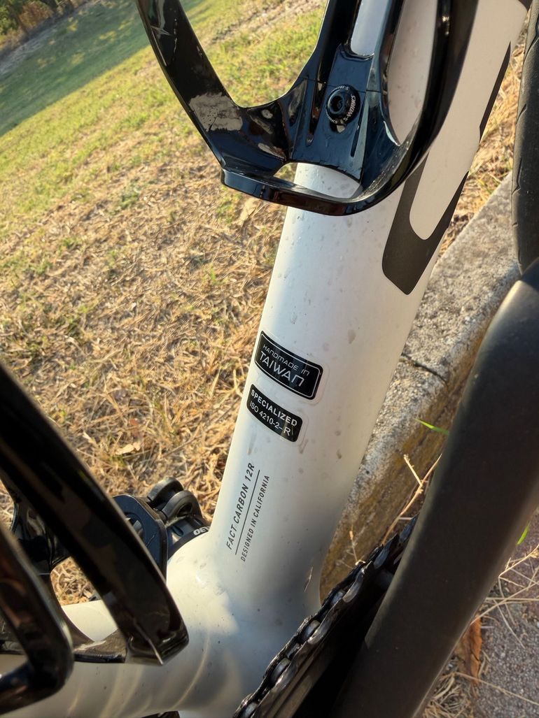 Specialized Tarmac Shimano Dura Ace 2024 Road & Gravel usato, Bianco — immagine 4 di 8
