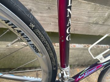 Gebrauchtes Colnago Titanio Art Decor 1996 Road & Gravel, Rot — Bild 6 von 18