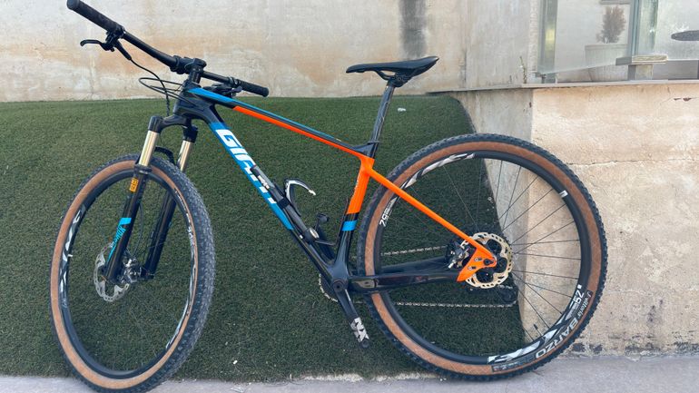 Used Giant XTC Advanced 29 1 2018 2018 Mountainbike, Blue, 29 — image 3 of 7