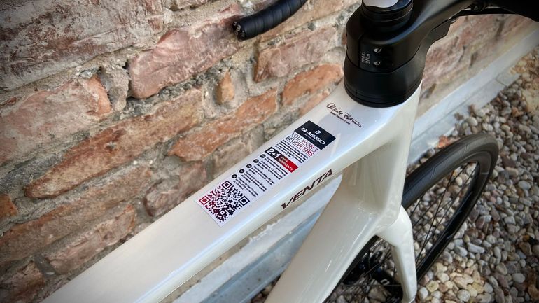 Basso Venta Shimano 105 2025 Road & Gravel usato, Bianco — immagine 5 di 15