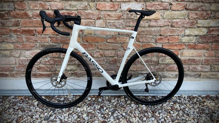Basso Venta Shimano 105 2025 Road & Gravel usato, Bianco — immagine 10 di 15