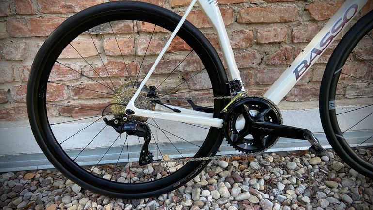 Basso Venta Shimano 105 2025 Road & Gravel usato, Bianco — immagine 7 di 15