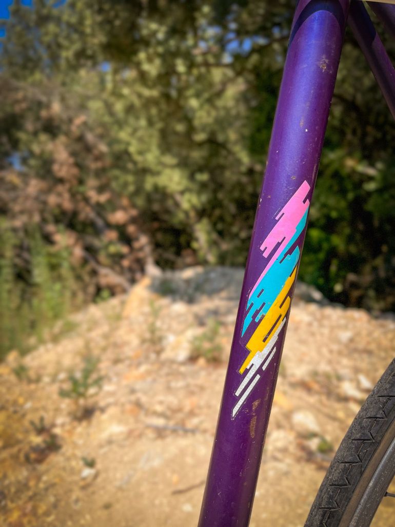 Gebrauchtes Peugeot Velo Simplex Vintage 1990 1990 Road & Gravel, Violett — Bild 3 von 9