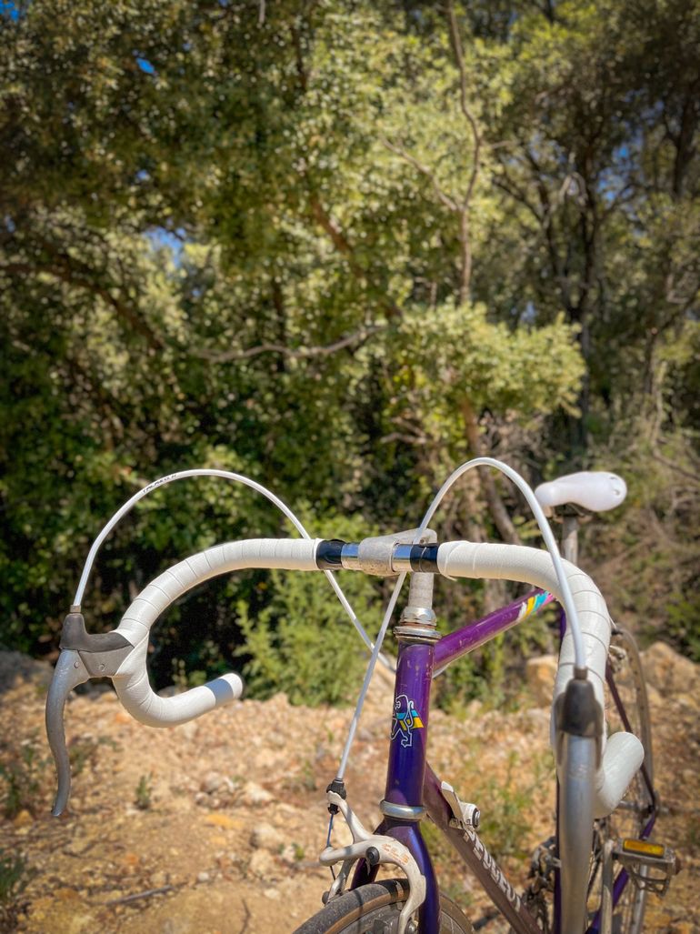 Gebrauchtes Peugeot Velo Simplex Vintage 1990 1990 Road & Gravel, Violett — Bild 5 von 9