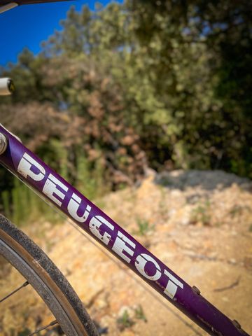 Gebrauchtes Peugeot Velo Simplex Vintage 1990 1990 Road & Gravel, Violett — Bild 2 von 9