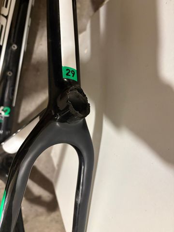 Used CUBE ELITE C:68X PRO 2021 Frameset 2021 Mountainbike, Black, 29 — image 3 of 4