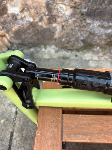 Used Santa Cruz BLUR Frame / Carbon CC 2024 Frameset 2024 Mountainbike, Green, 29 — image 14 of 31