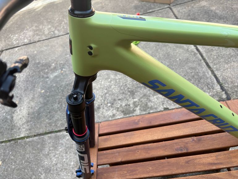 Used Santa Cruz BLUR Frame / Carbon CC 2024 Frameset 2024 Mountainbike, Green, 29 — image 30 of 31